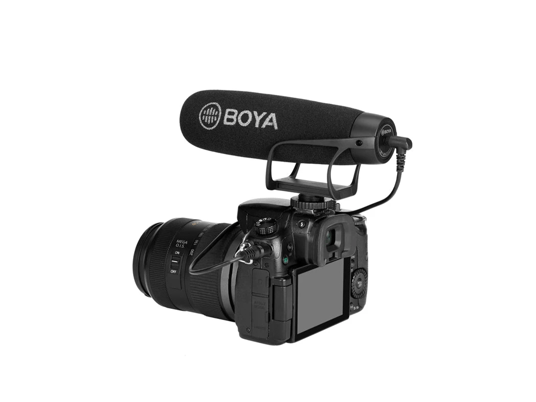 Boya BY-BM2021 Shotgun Video Auxiliary Microphone in Qatar Boya BY-BM2021 Shotgun Video Auxiliary Microphone in Qatar